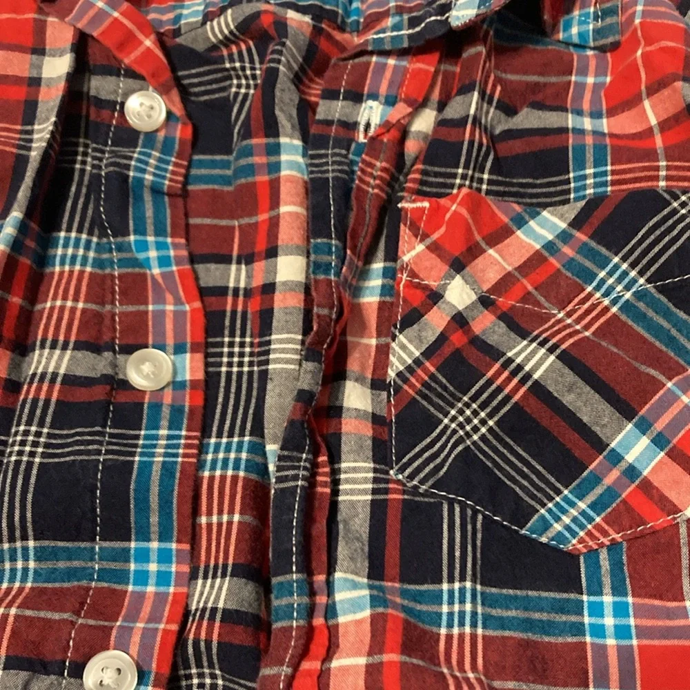 Boys plaid shirt